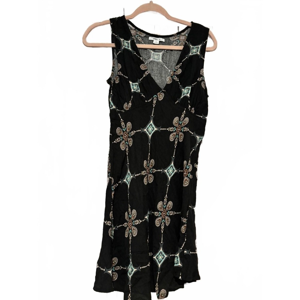 Womens O'Neil sundress sz S with lots of stretch black NWT‎ #252